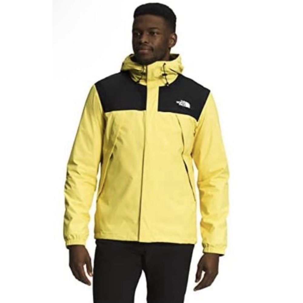 The North Face Antora Triclimate 3-in-1 Jacket Black Yellowtail Men's Size XL